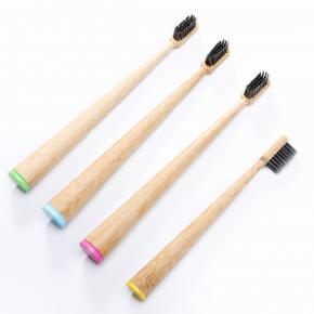 Cone Shape Handle Bamboo Toothbrush