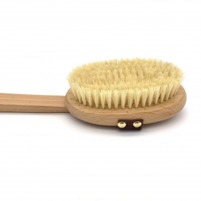 Natural Sisal Bristle Beechwood Body Bath Brush